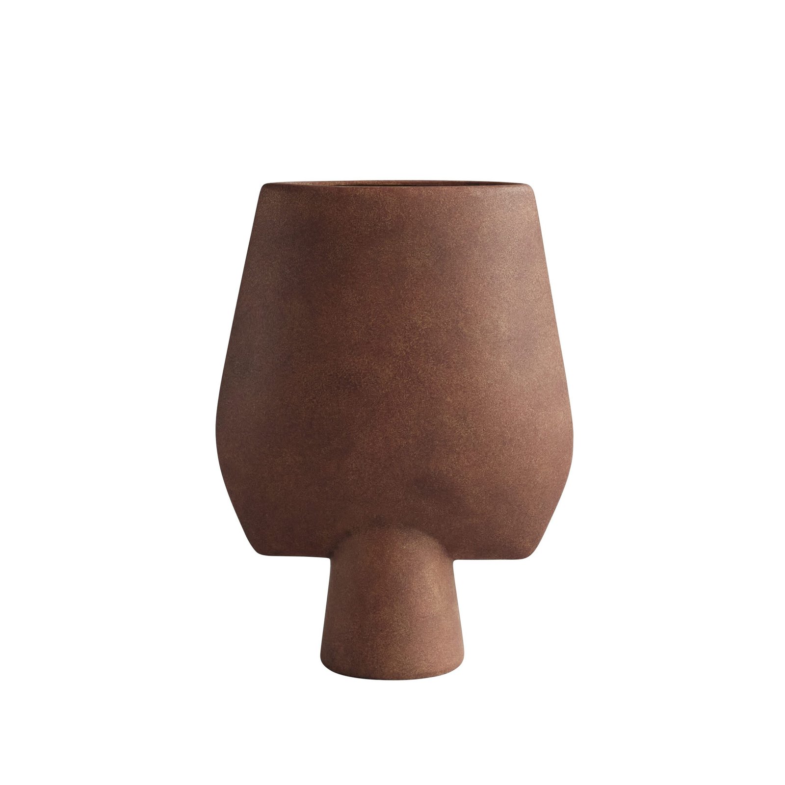 Vaza  Sphere Square  Big Terracotta
