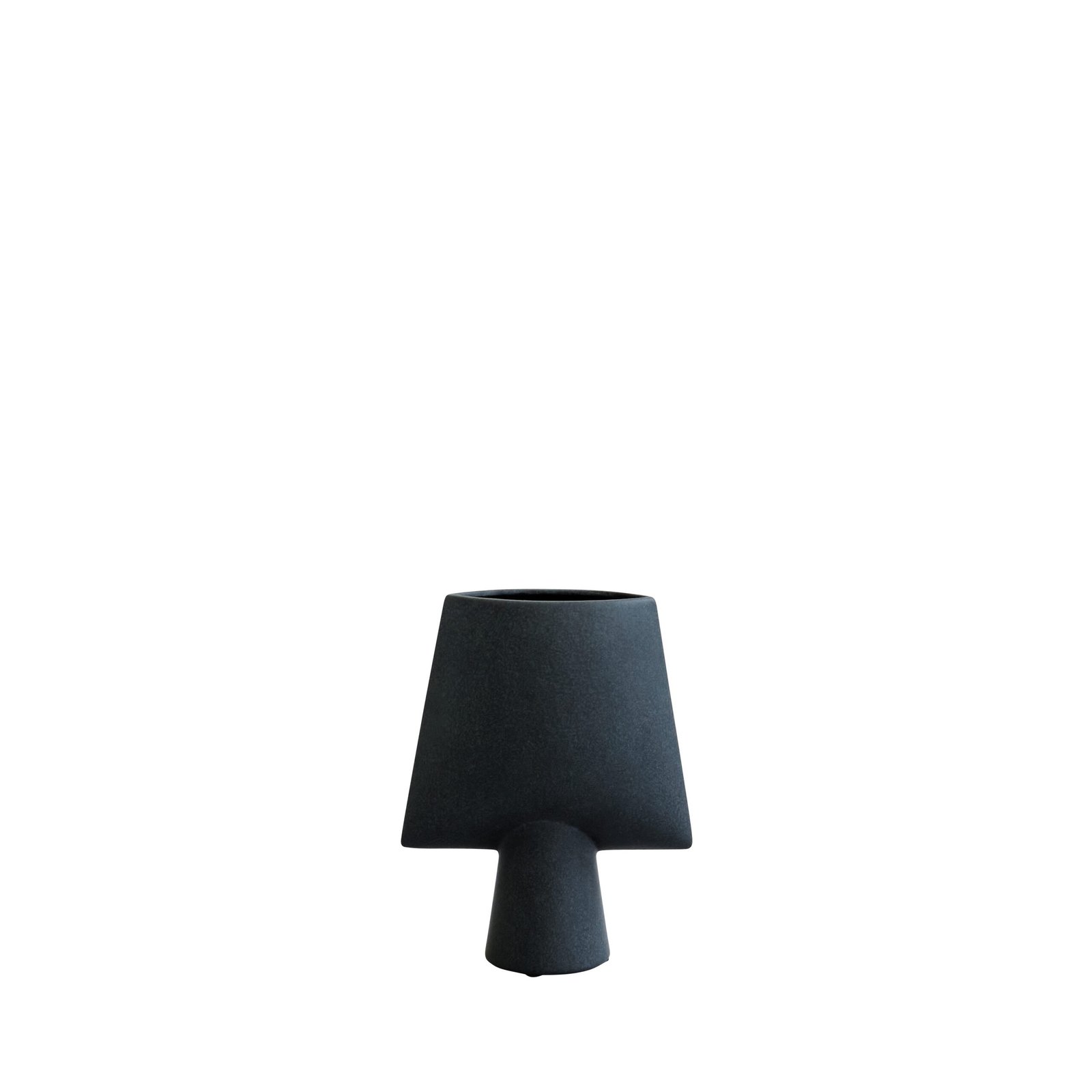 Vaza  Sphere Square Mini Black