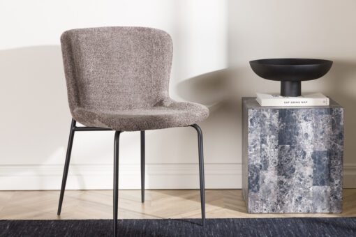 Alternative view of Valgomojo kėdė Modesto Dark Grey